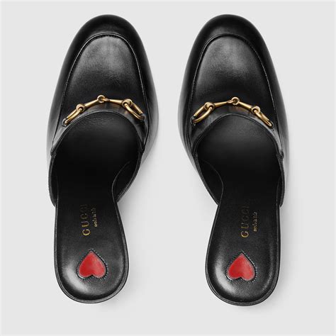 gucci princetown velvet mules|gucci princetown leather flat mules.